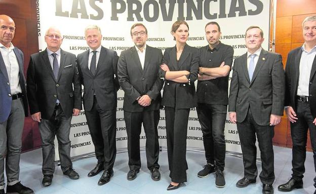 Carlos Rial, José Portilla, José María García, José María Guijarro, Lucía Egea, Manuel Martínez, Gerardo Manuel Antón y Daniel Zurriaga.