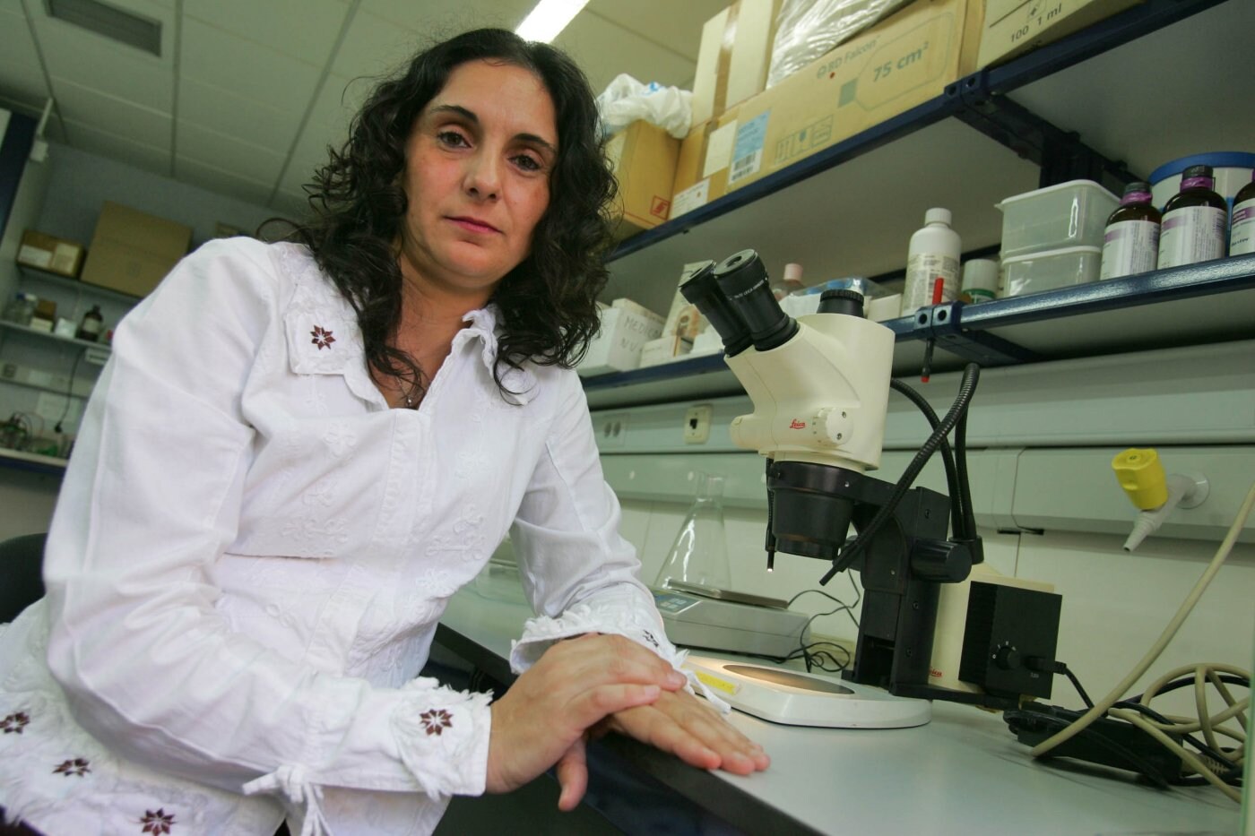 La investigadora Almudena Ramón en una fotografía de archivo.