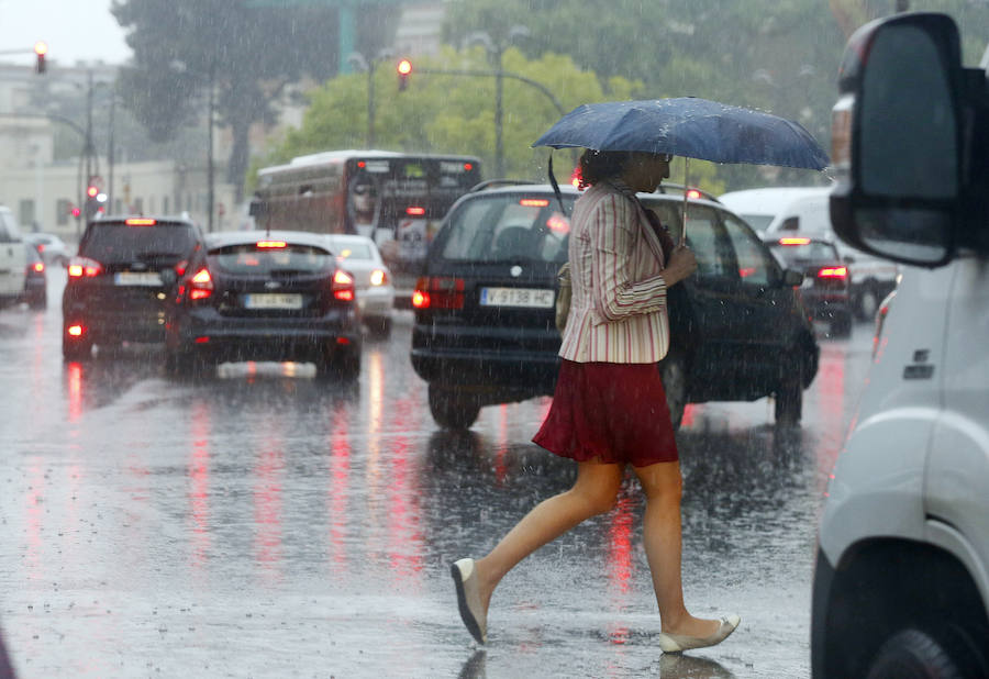 Lluvias en Valencia