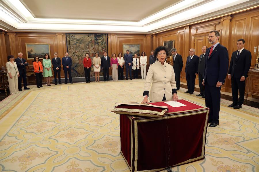 Isabel Celaá, ministra de Educación y portavoz del Gobierno.