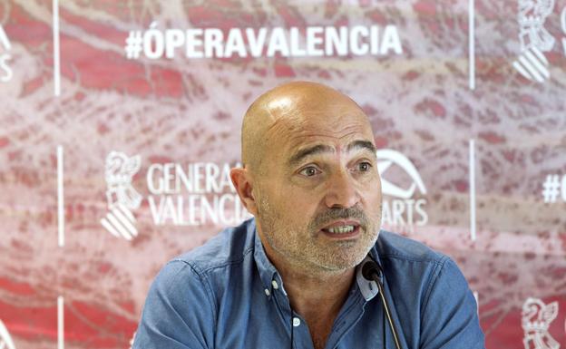 Xavier Rius, responsable de Cultura de la Diputación de Valencia y portavoz de Compromís. 