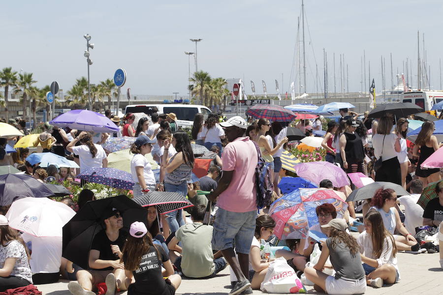 Los concursantes del talent musical recalan el viernes por la noche en la Marina Sur de Valencia para ofrecer un concierto en el que sonarán las canciones más emblemáticas de esta edición del.