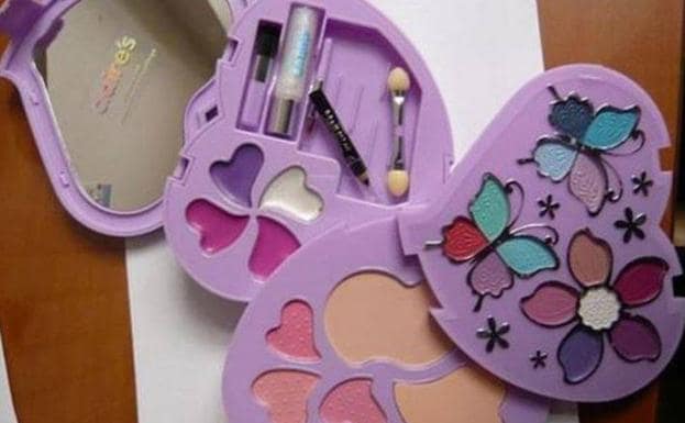 Detectan amianto en un kit de maquillaje infantil que ya se ha retirado de las tiendas
