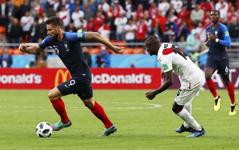 Fotos: Las imágenes del Francia - Perú del Mundial de Rusia 2018