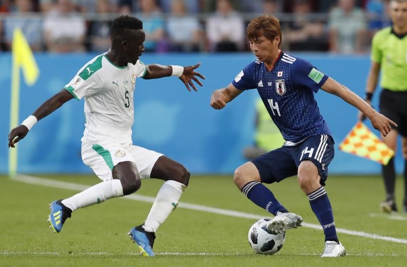 Fotos: El Japón - Senegal, en imágenes