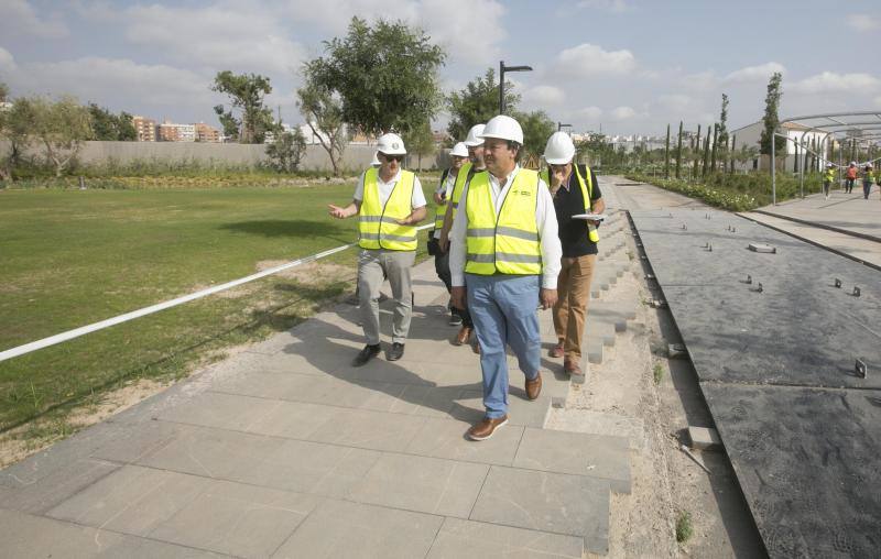 Fotos: Fotos del Parque Central de Valencia, que ultima su apertura