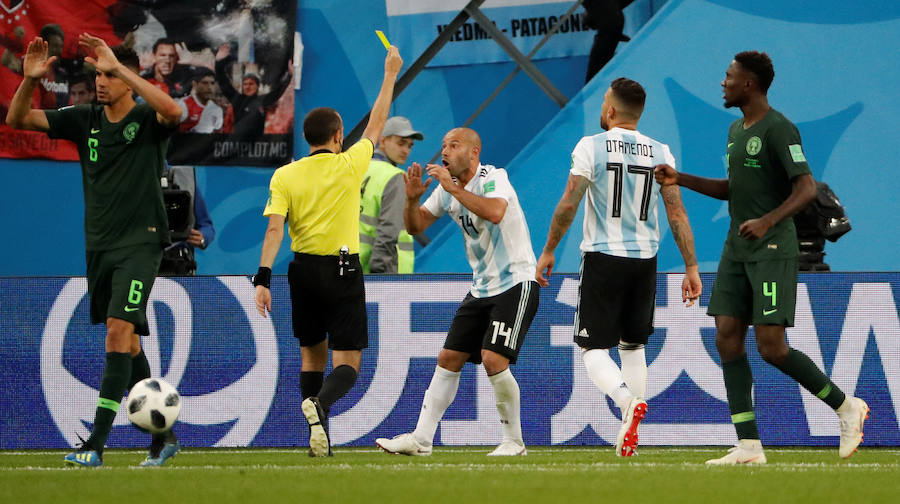 Fotos: Nigeria-Argentina, en imágenes