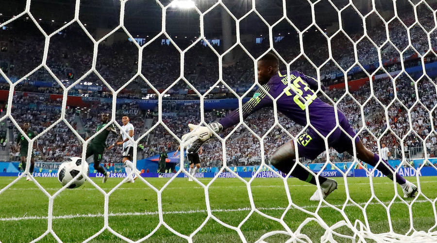 Fotos: Nigeria-Argentina, en imágenes