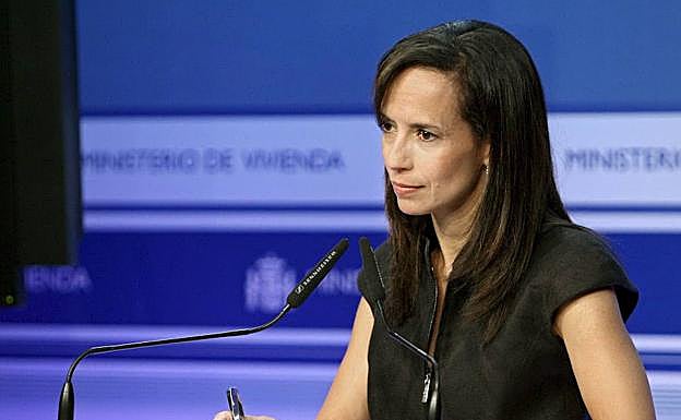 Beatriz Corredor, en una comparecencia pública. 