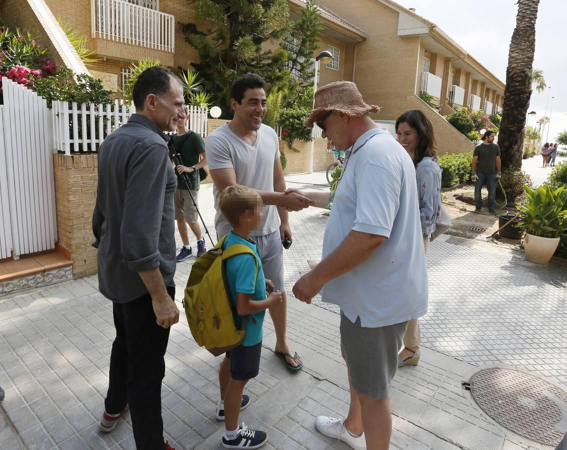 Fotos: Pablo Chiapella, Amador en &#039;La que se avecina&#039;, ya está en Valencia