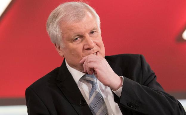 El ministro del Interior alemán y presidente del partido Unión Social Cristiana Alemana (CSU), Horst Seehofer. 