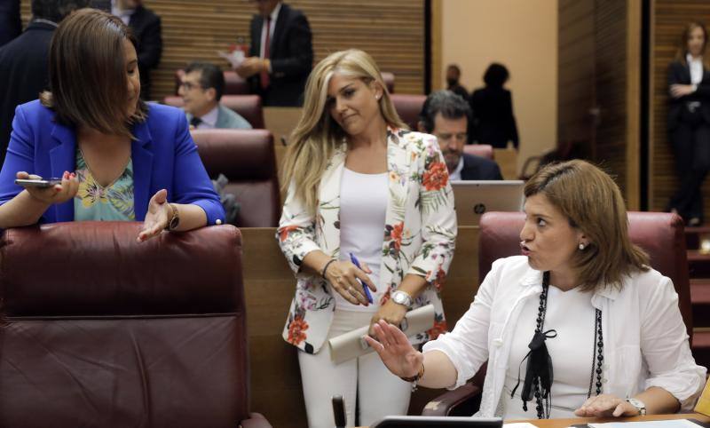 Fotos: Fotos del pleno de Les Corts y la sesión de control a Puig