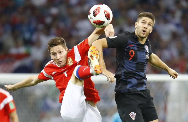 Fotos: Rusia-Croacia, en imágenes