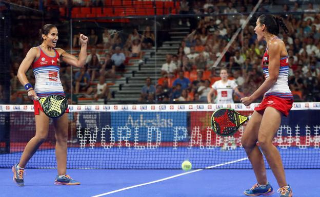 Las hermanas Sánchez Alayeto se imponen en el Másters del World Pádel Tour de Valencia