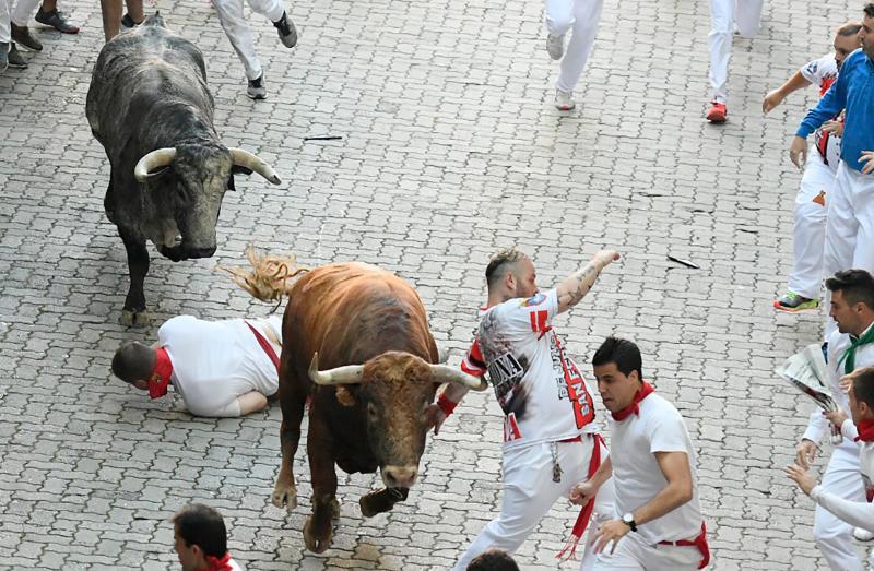 Dos minutos y 33 segundos ha durado este tercer encierro. Rápido y limpio