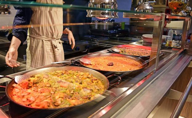 Imagen principal - El nuevo espacio gastronómico con unas vistas privilegiadas de Valencia