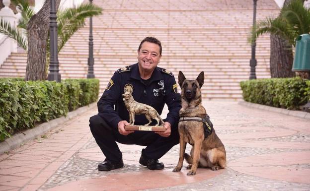 Unidad canina de la Policía Local de Villarreal.