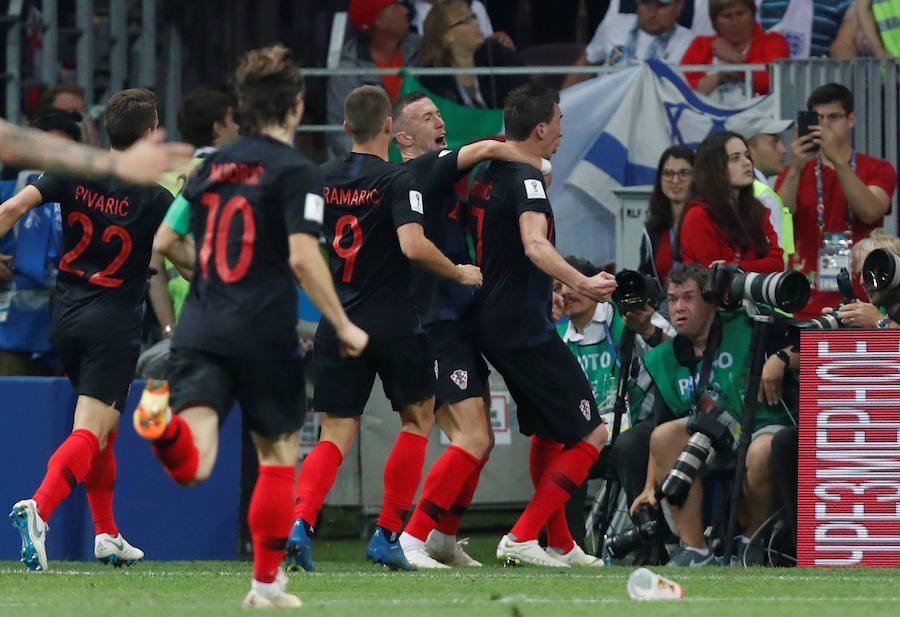 Fotos: Croacia-Inglaterra, en imágenes