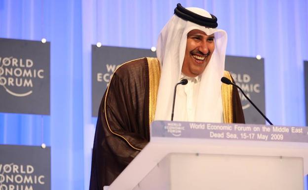 El inversor catarí Sheikh Hamad Bin Jassim Bin Jaber Al Thani.