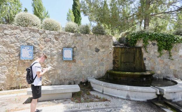 Zona del parque donde se buscarán los restos de Lorca. 