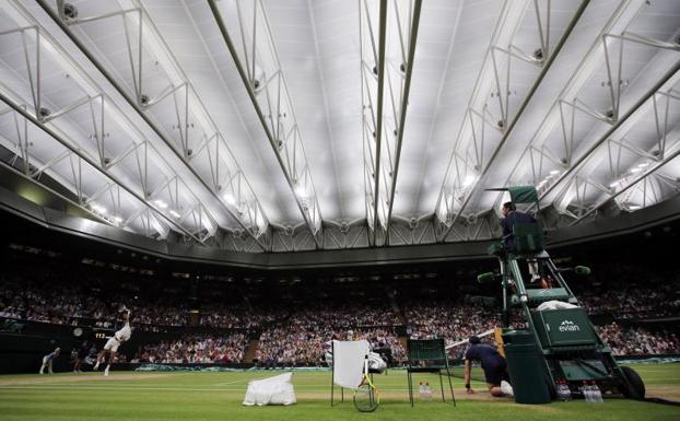 La final de Wimbledon no ha cambiado su horario y se disputará en la pista central del All England Club