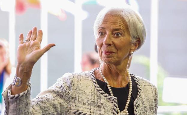 la directora del FMI, Christine Lagarde.