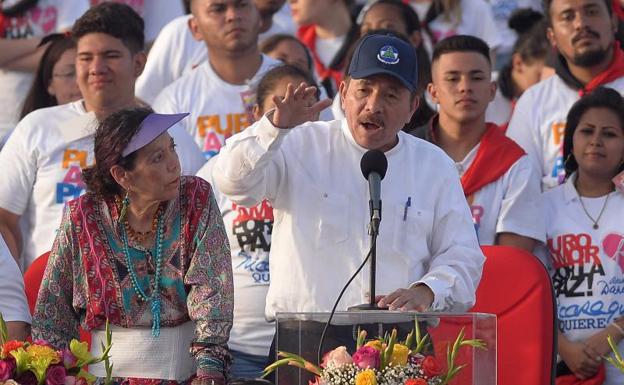 Daniel Ortega, presidente de Nicaragua.