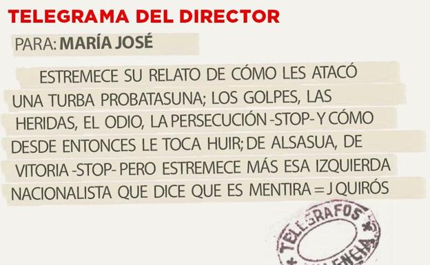 Telegrama para María José