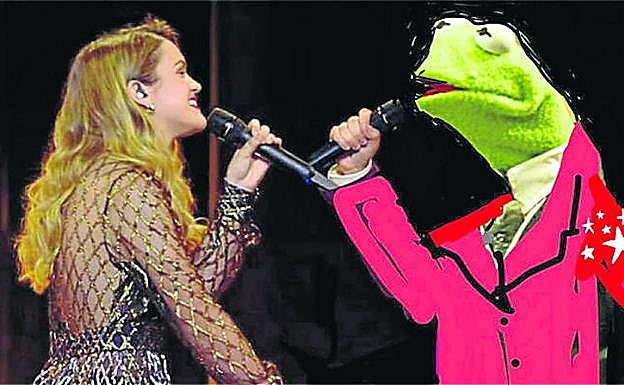 Mal trago. Al margen del pobre resultado de Amaia y Alfred en Eurovision, algunos esperaban un beso que no llegó