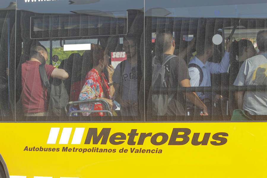 Fotos: Huelga de taxistas en Valencia - martes 31 de julio