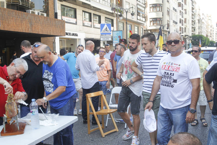 Fotos: Huelga de taxistas en Valencia - martes 31 de julio