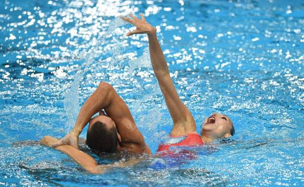 Pau Ribes y Berta Ferreras. 