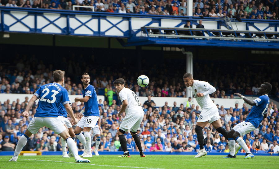 Estas son las imágenes que deja el amistoso en Goodison Park