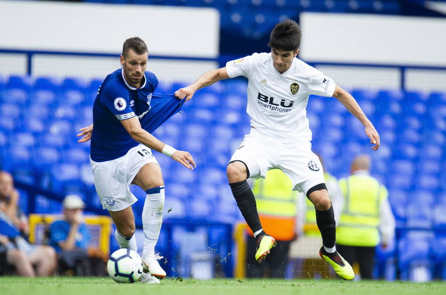 Estas son las imágenes que deja el amistoso en Goodison Park