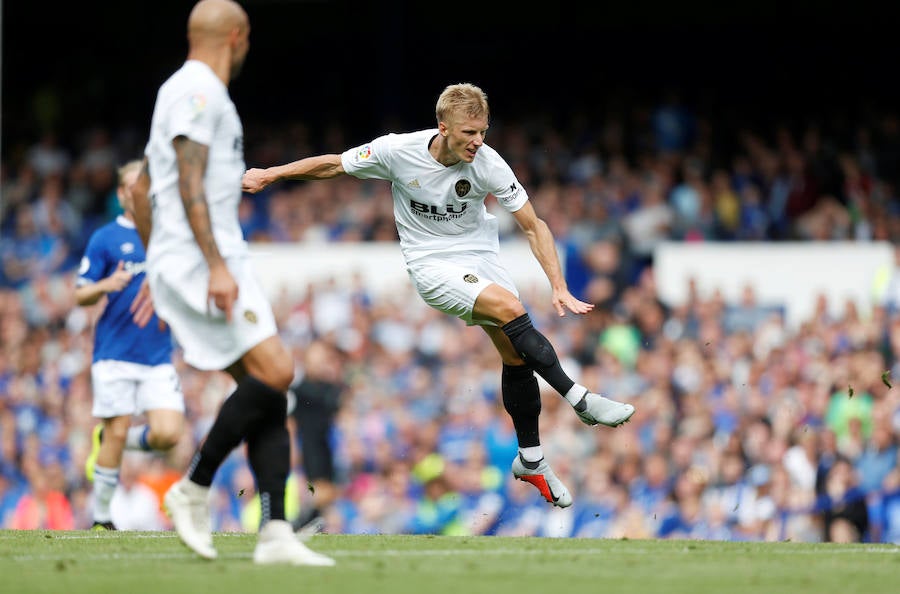 Estas son las imágenes que deja el amistoso en Goodison Park