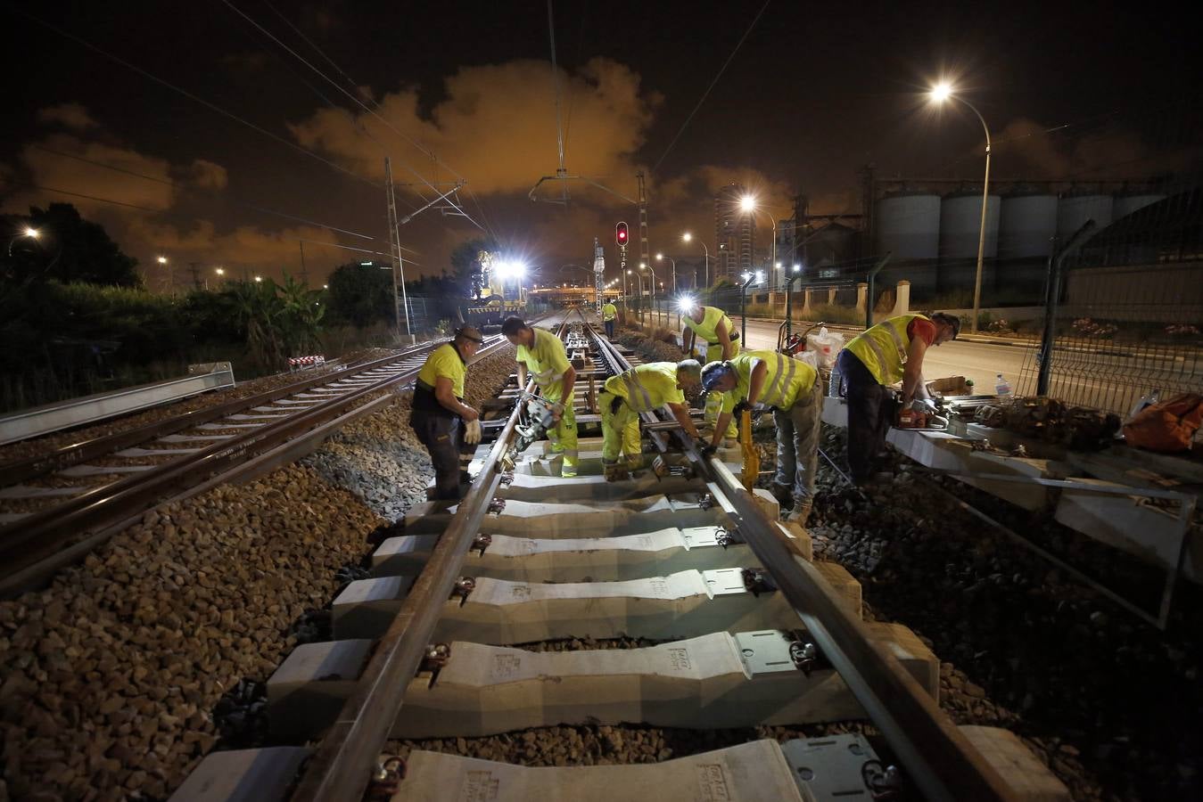 Fotos: Viaje al cerebro del tercer carril del corredor entre Valencia y Sagunto