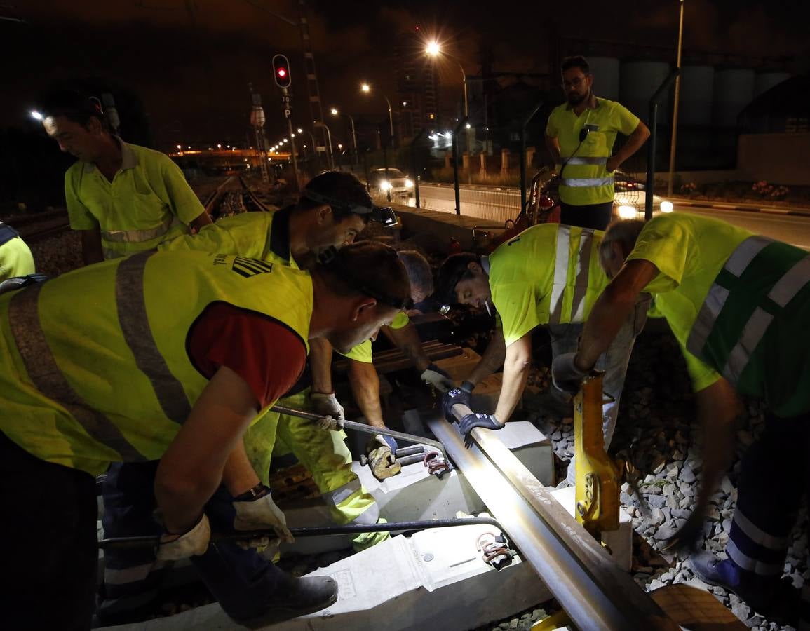 Fotos: Viaje al cerebro del tercer carril del corredor entre Valencia y Sagunto