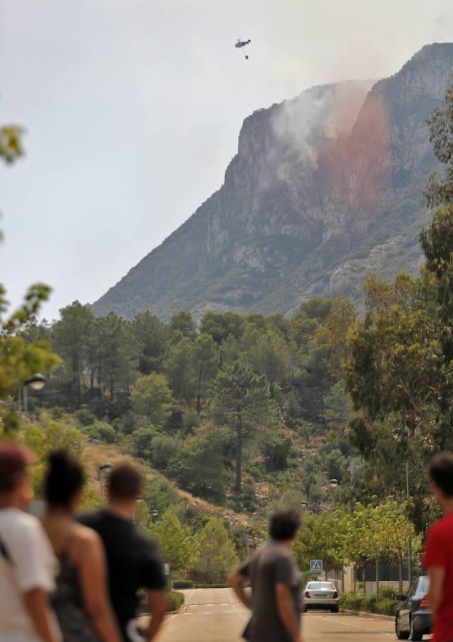 Incendio forestal de Llutxent