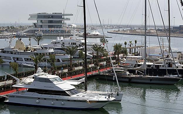 Pantalán central de la Marina, en una imagen de archivo. 