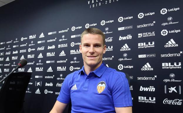 Kevin Gameiro, el nuevo jugador del Valencia CF.