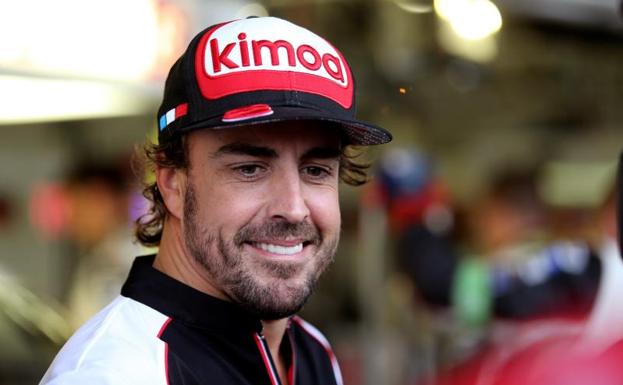 Fernando Alonso en Silverstone