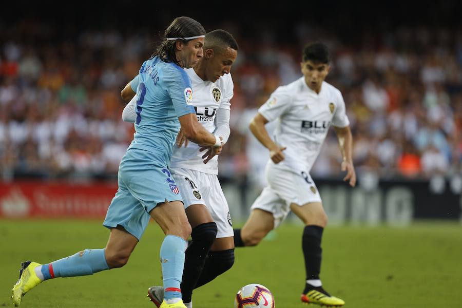 Estas son las mejores imágenes del partido de la jornada 1 en Mestalla