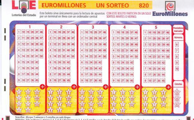 Euromillones: Un acertante gana 107 millones de euros