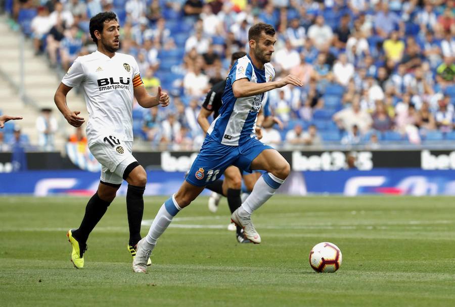 Estas son las imágenes que deja el partido de la segunda jornada de Liga en el RCDE Stadium