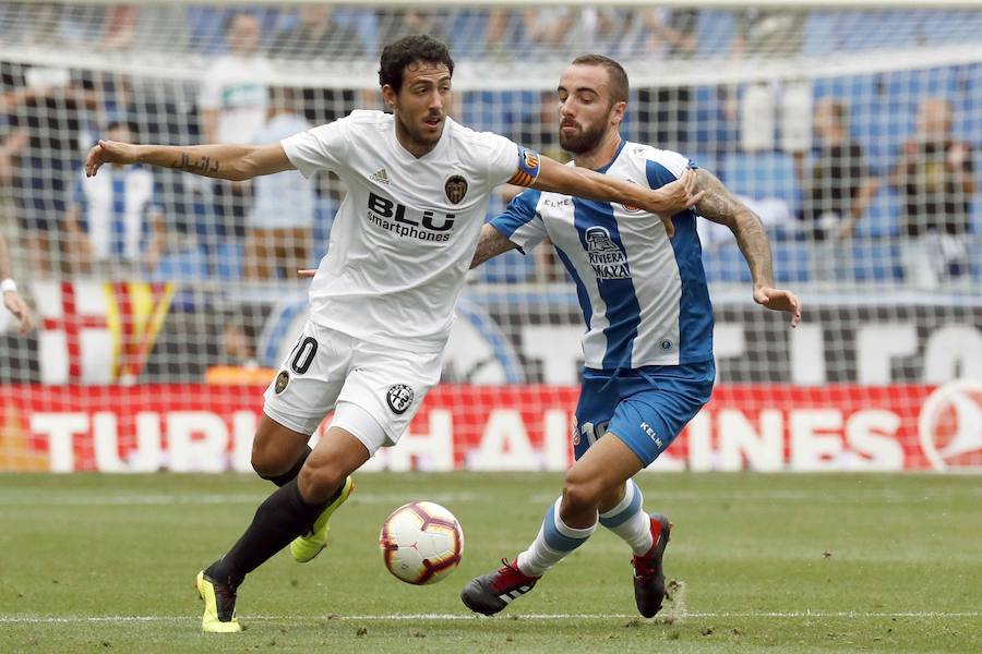 Estas son las imágenes que deja el partido de la segunda jornada de Liga en el RCDE Stadium