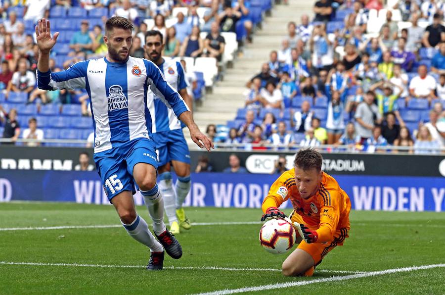 Estas son las imágenes que deja el partido de la segunda jornada de Liga en el RCDE Stadium