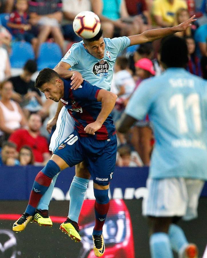 Estas son las imágenes que deja el partido de la segunda jornada de la Liga en el Ciutat de València