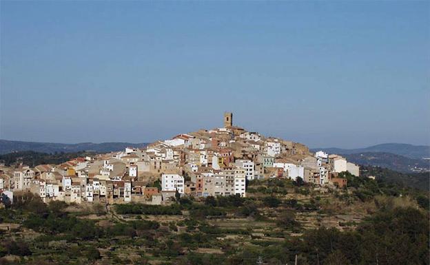 Imagen de una vista de Atzeneta del Maestrat.