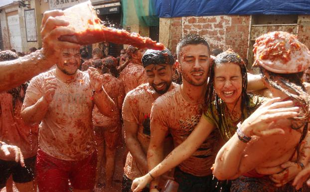 Lo mejor de la Tomatina 2018