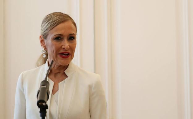 Cristina Cifuentes.